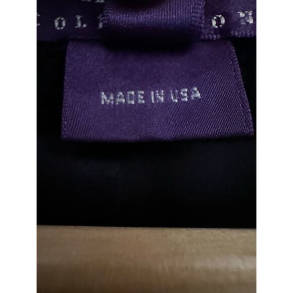 NWOT Ralph Lauren Purple Label Black Wool-Blend Blazer – Size 6 MadeInUSA Luxury - Picture 5 of 10